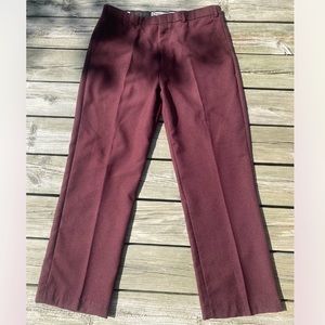 Haband flannel lined dress pants 40L